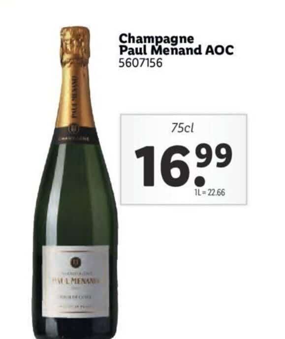Champagne Paul Menand - Lidl