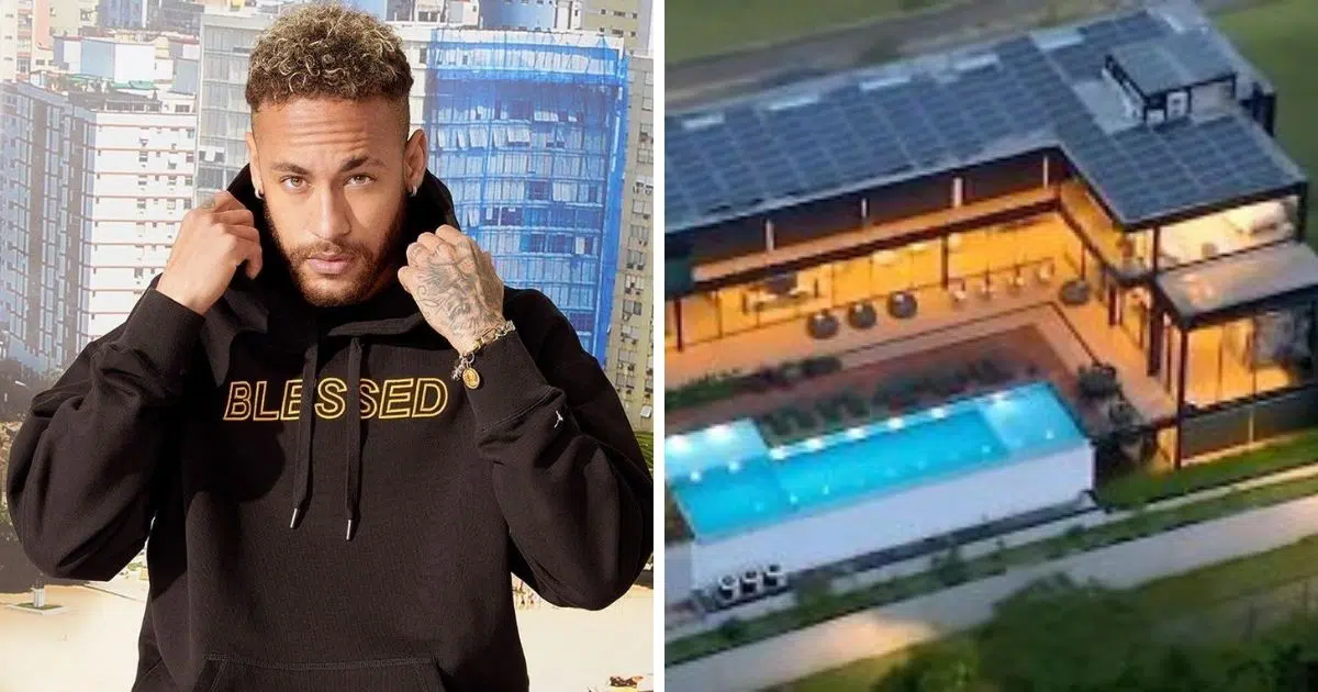 Neymar : découvrez l’immense manoir à 3 millions d’euros de la star du PSG