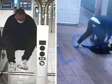 agression - asiatique - métro