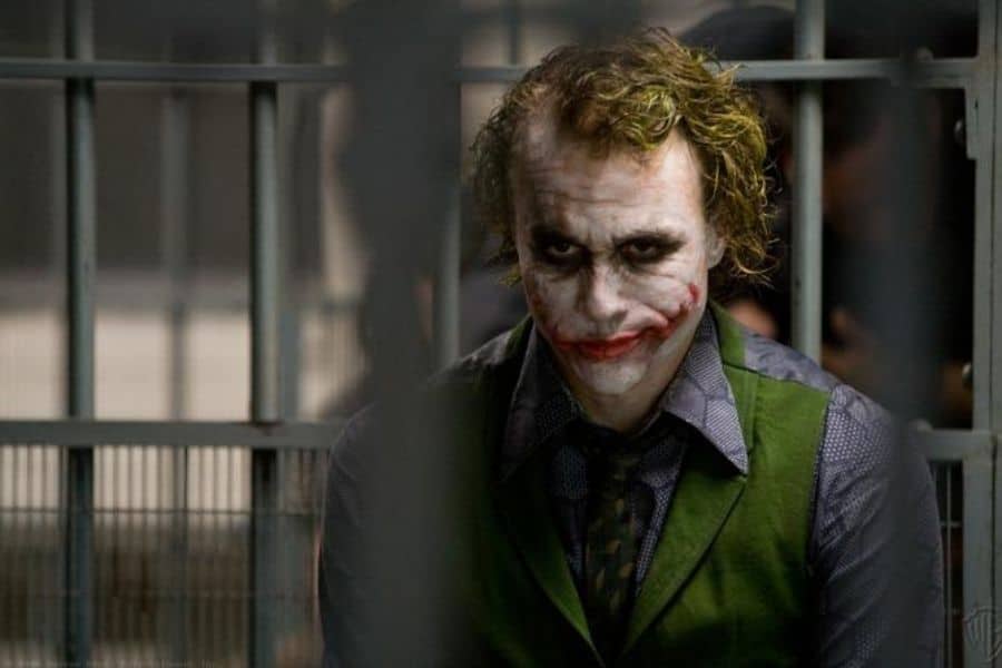 Heath Ledger dans le rôle du Joker