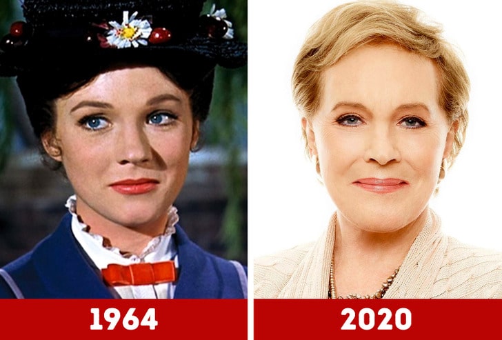 Julie Andrews dans le film Mary Poppins