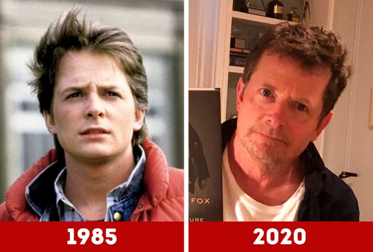 Michael J.Fox dans le film Retour vers le futur