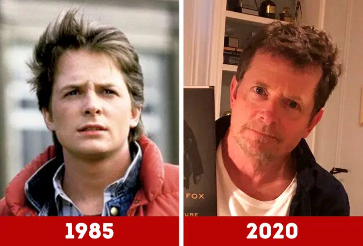 Michael J.Fox dans le film Retour vers le futur