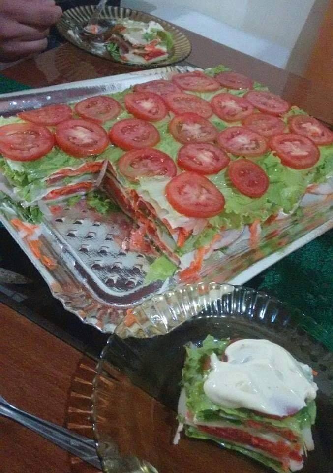 Des lasagnes ... à la salade peu ragoûtantes