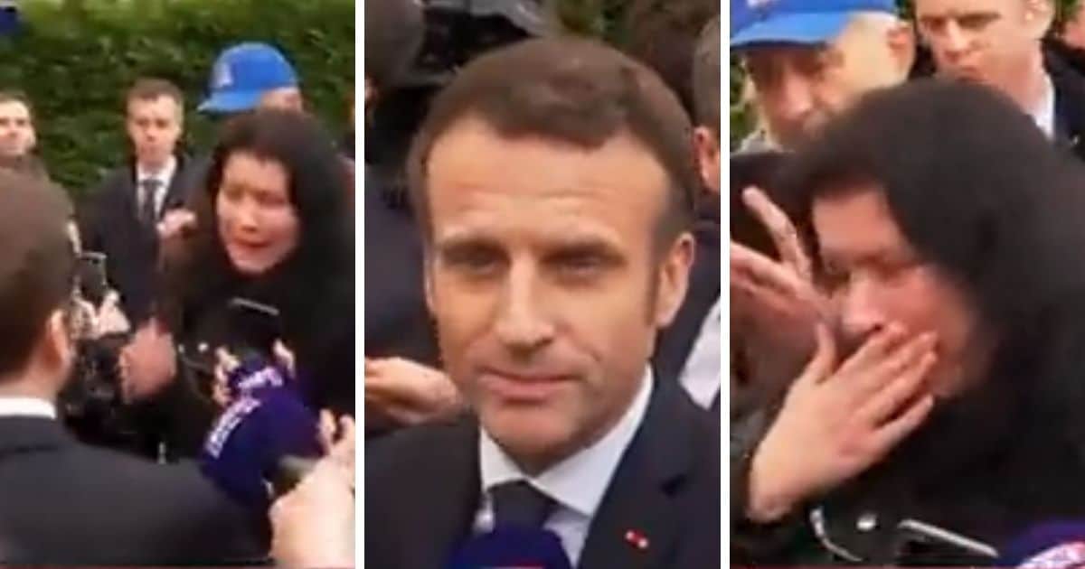 Emmanuel Macron - soignante - non vacciné