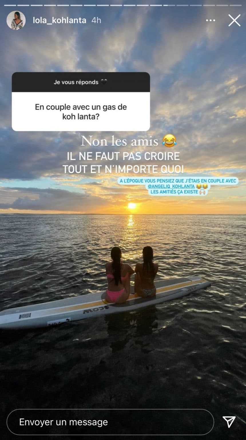 Lola Et Lo c Koh Lanta En Couple Les Deux Aventuriers R pondent 