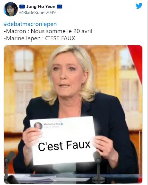 Débat Le Pen - Macron