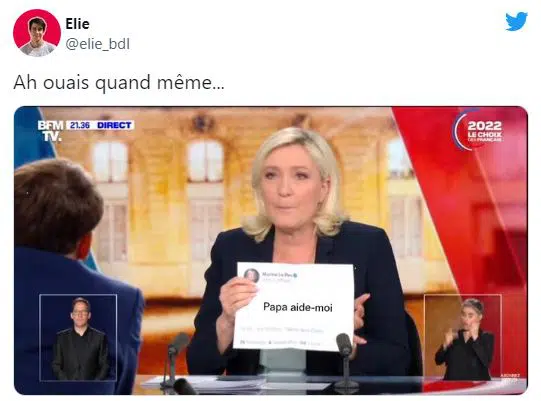 Jean Marie Le Pen à la rescousse