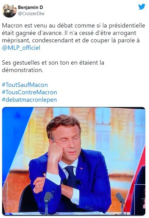 Tout sauf Macron