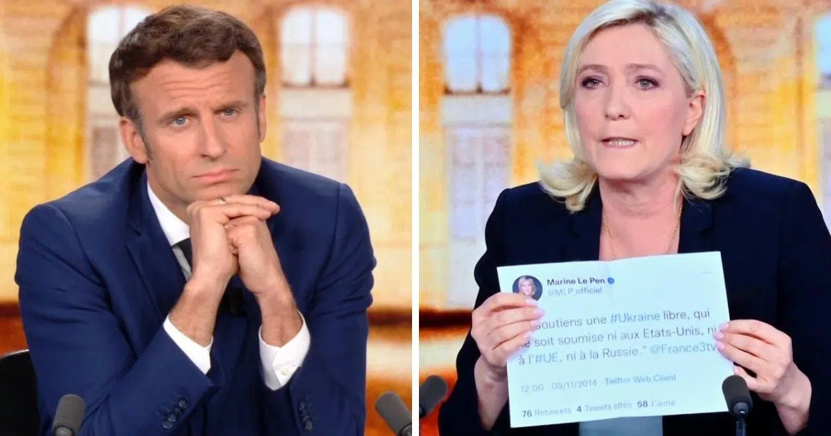 débat - Le Pen - Macron - tweets
