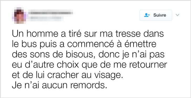 Un homme irrespectueux des femmes