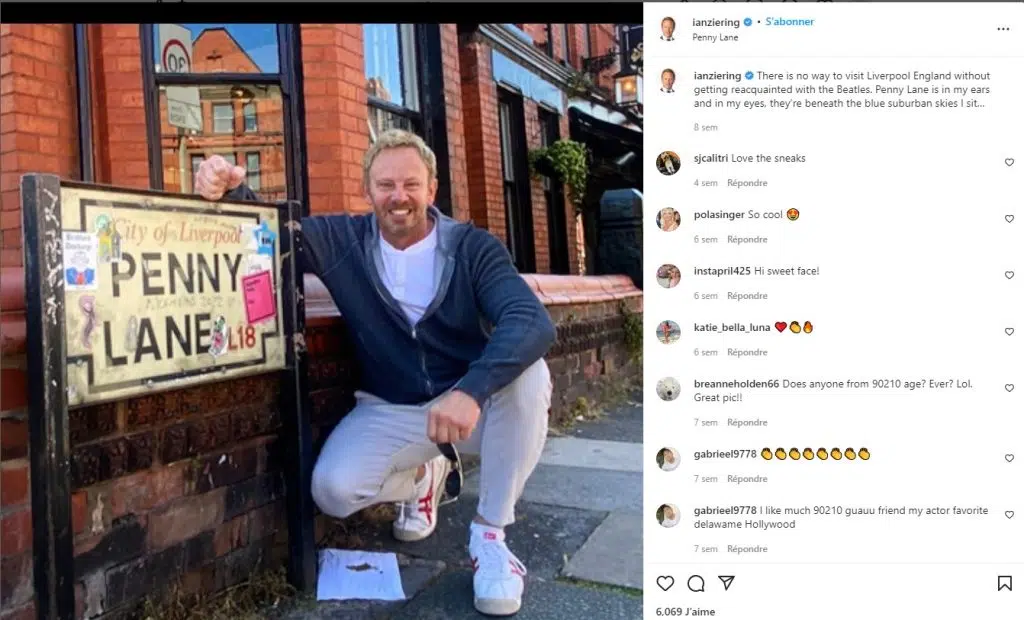 Acteur Ian Ziering