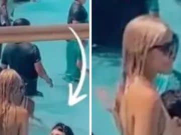 Une femme suscite l'indignation à cause de sa tenue jugée "provocante" dans un parc aquatique