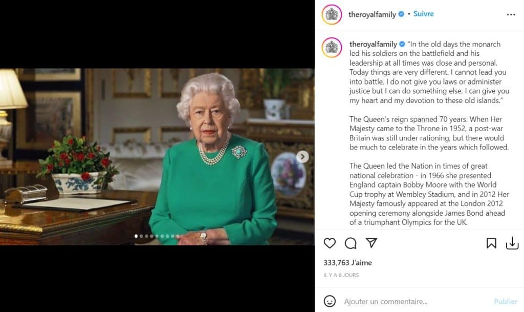 La reine Elizabeth II s'est éteinte à l'âge de 96 ans