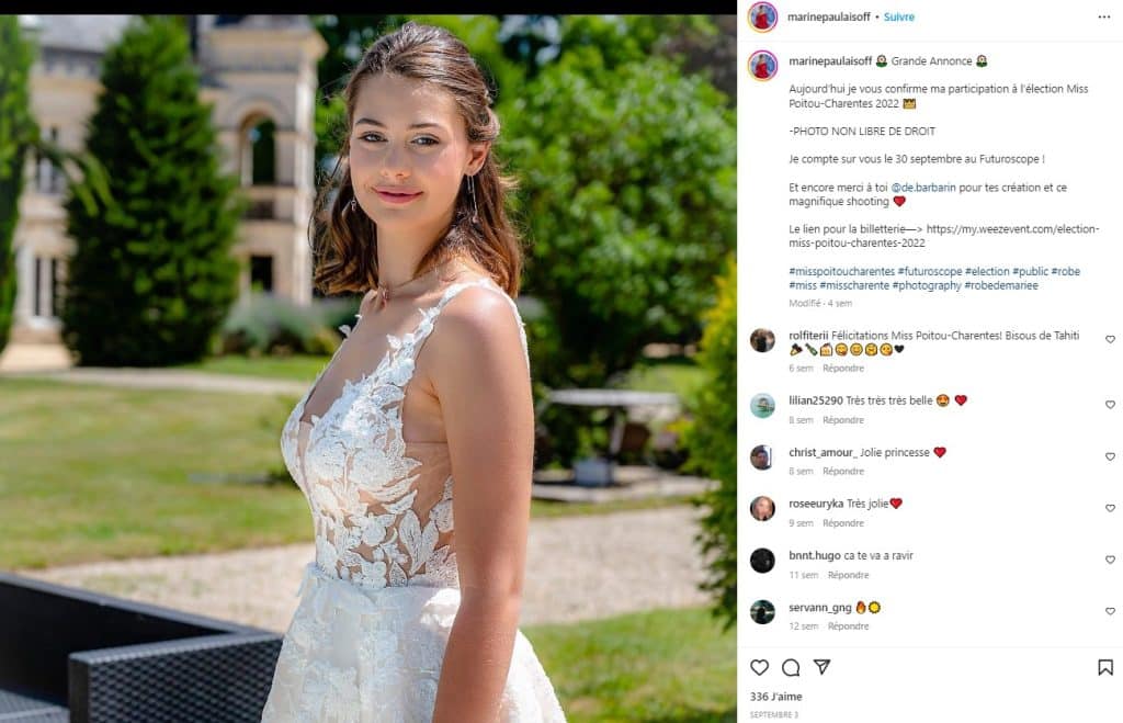 Miss Poitou-Charentes - Miss France 2023