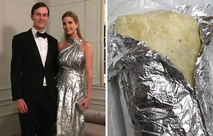 Ivanka Trump et un burrito
