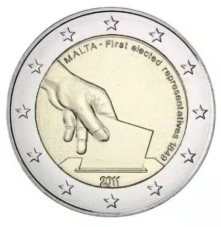 2 euros de Malte 