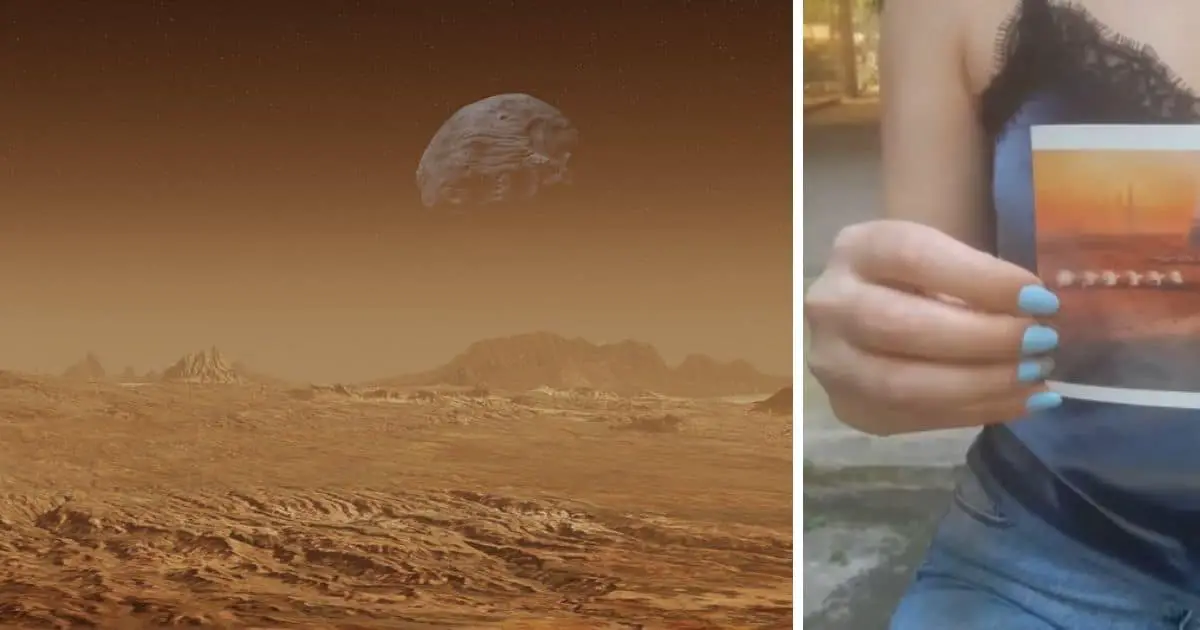 « Je suis arrivée sur Mars » : elle prétend venir de l’année 3812, image à l’appui !