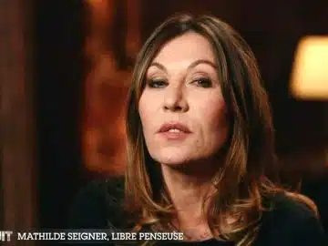 Mathilde Seigner dans Sept à huit - TF1
