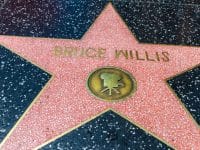 Bruce Willis sur Hollywood Walk of Fame à Los Angeles, Californie, États-Unis