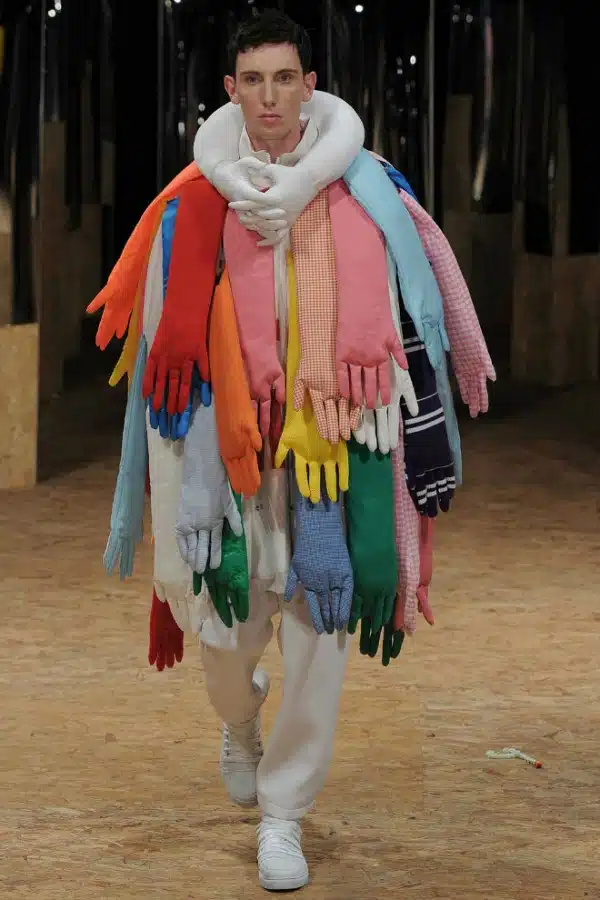 Gant-écharpe - tendance mode