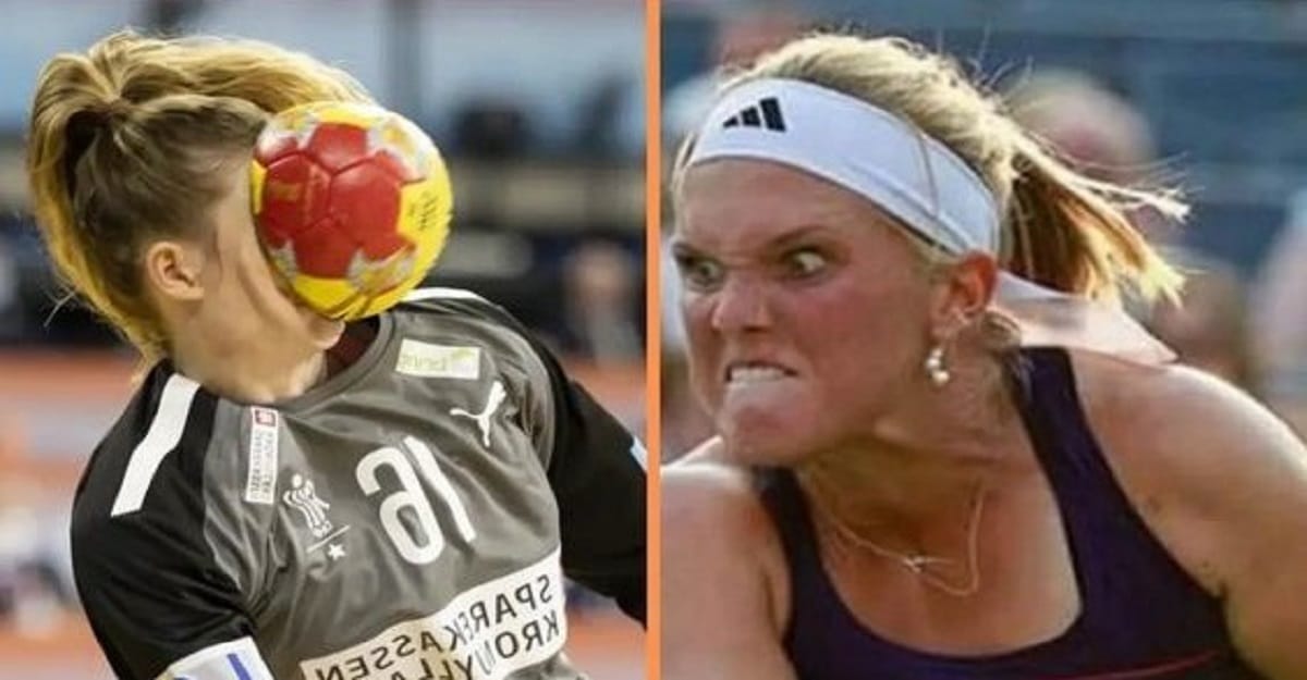Ces moments hilarants filmés lors des performances de grands athlètes - Photo : Pinterest