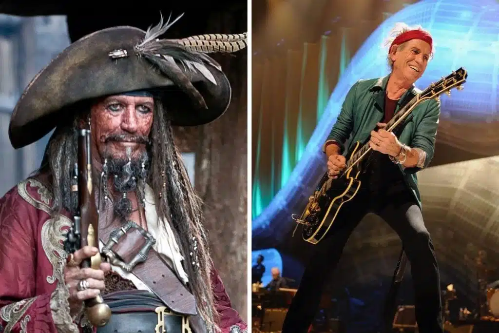Keith Richards alias Edward Teague